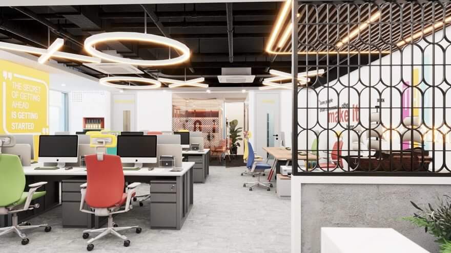Thiết kế Văn Phòng Vip mẫu 008
